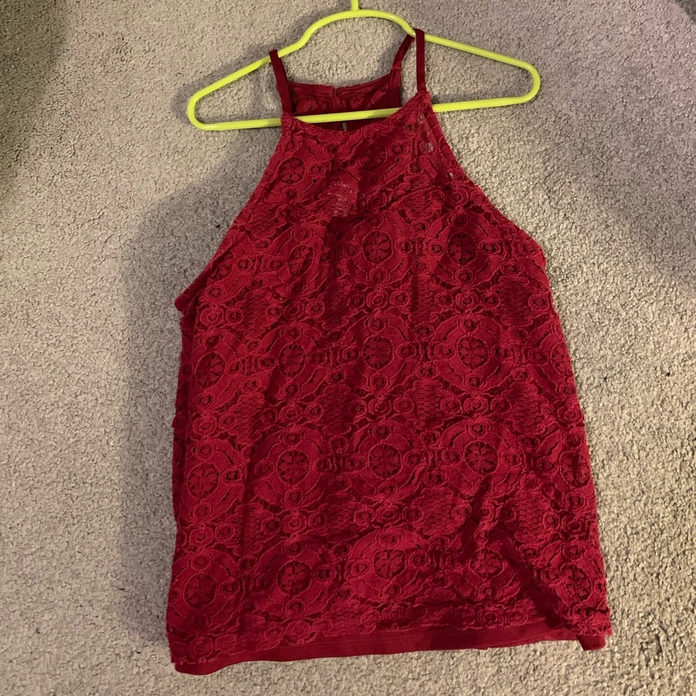 Crocheted like top